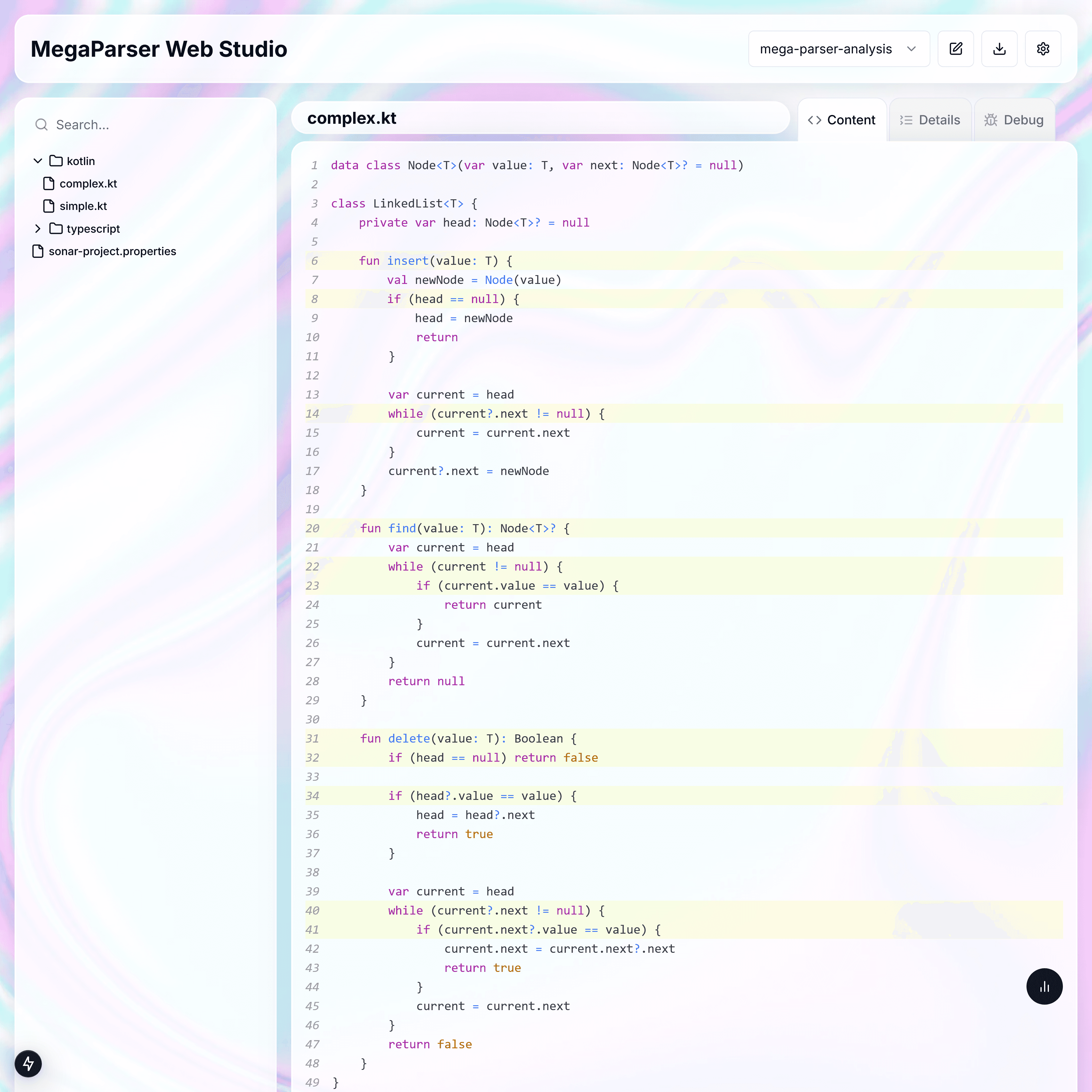 Command-line interface