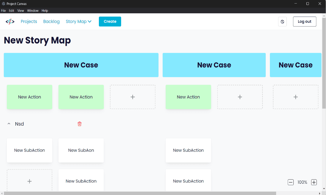 Split view documentation diagram