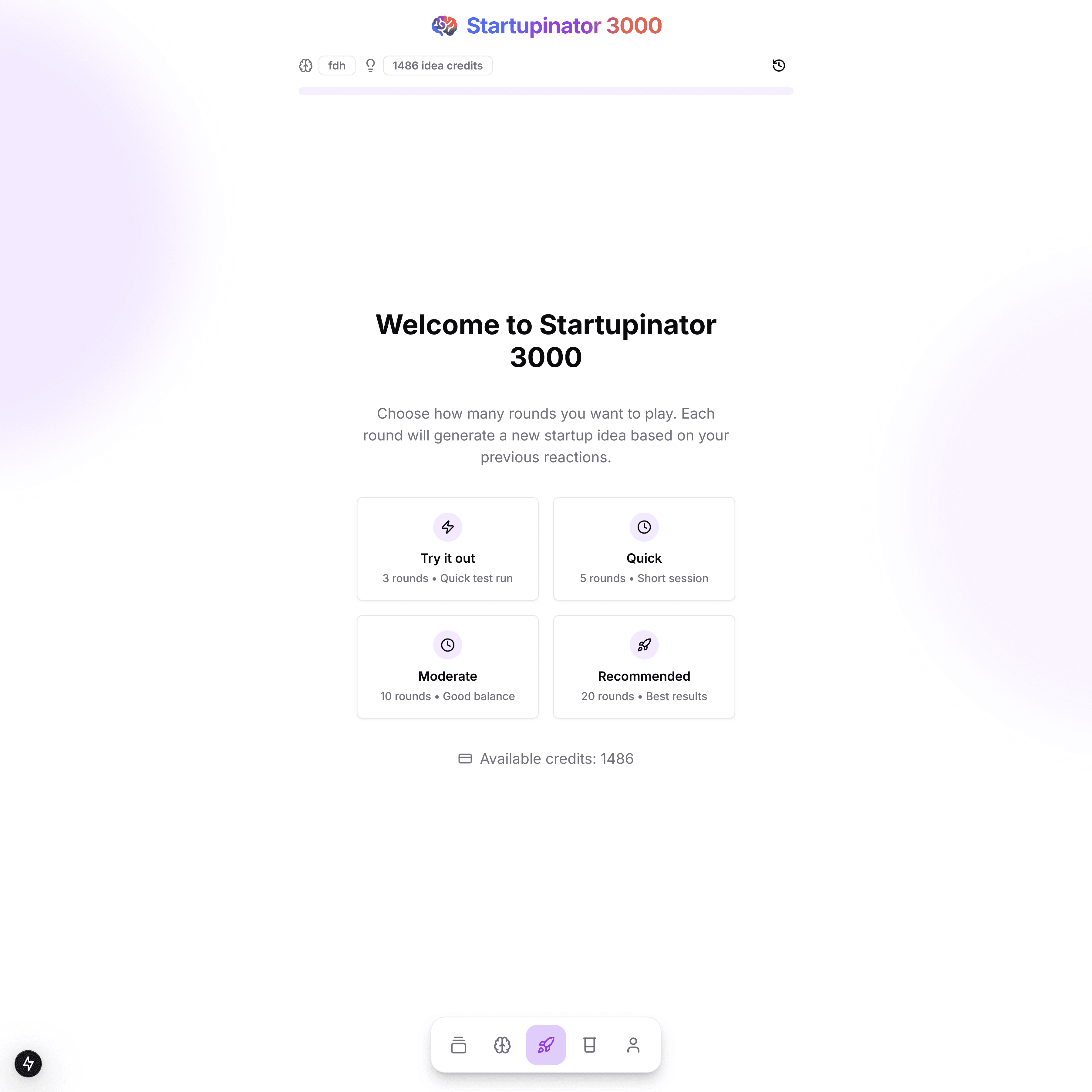 Persona management screen 5